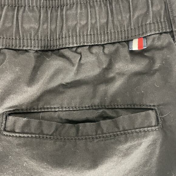 Tommy Hilfiger Women's Black Cargo Ankle Jogger Cotton Canvas Large - Picture 3 of 7